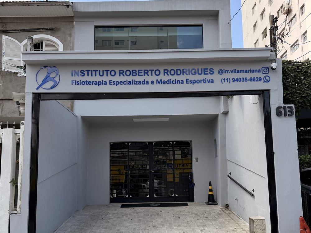 Fachada da unidade Vila Mariana do Instituto Roberto Rodrigues